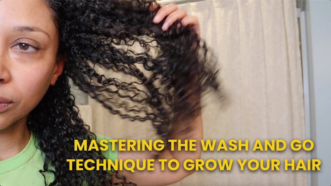 Mastering the Wash and Go Technique to Grow Your Hair