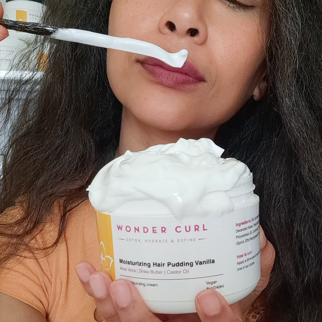 Moisturizing Hair Pudding (Vanilla Scent)