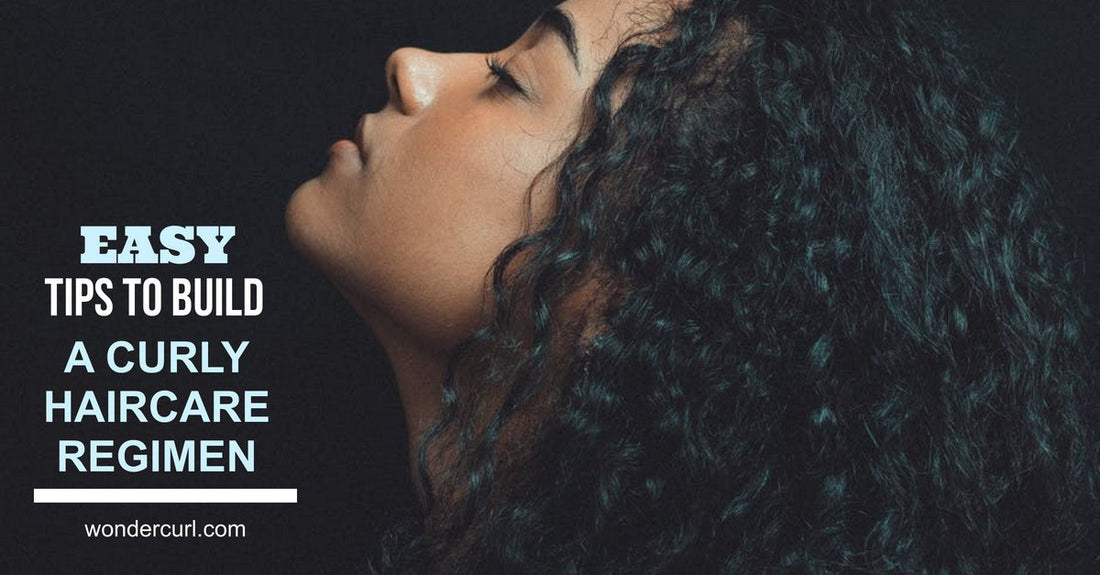 Curly Haircare Regimen with Wonder Curl products