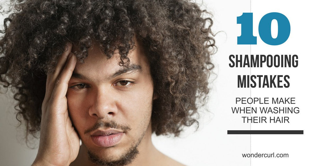 Shampoo for Curly Hair | 10 Natural Hair Shampooing Mistakes