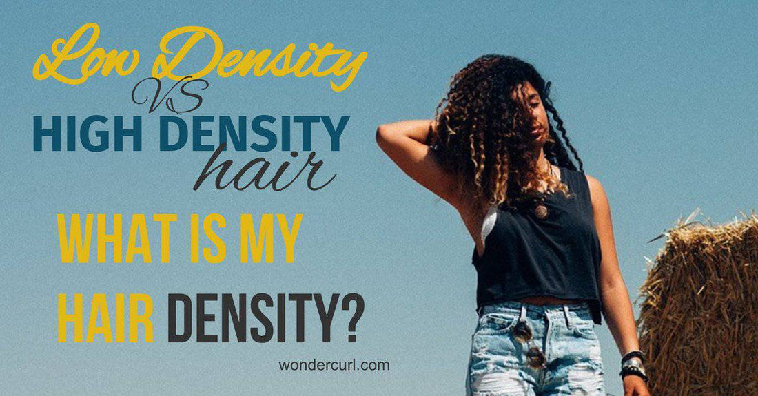 Low density hair high density hair. What is my hair density?