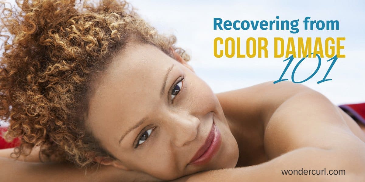 Color Damage Tips - How to Recover from Color Damage 101 β Wonder Curl