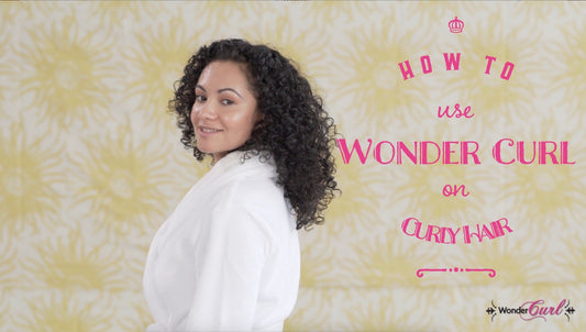 How to use Wonder Curl natural hair products on curly hair