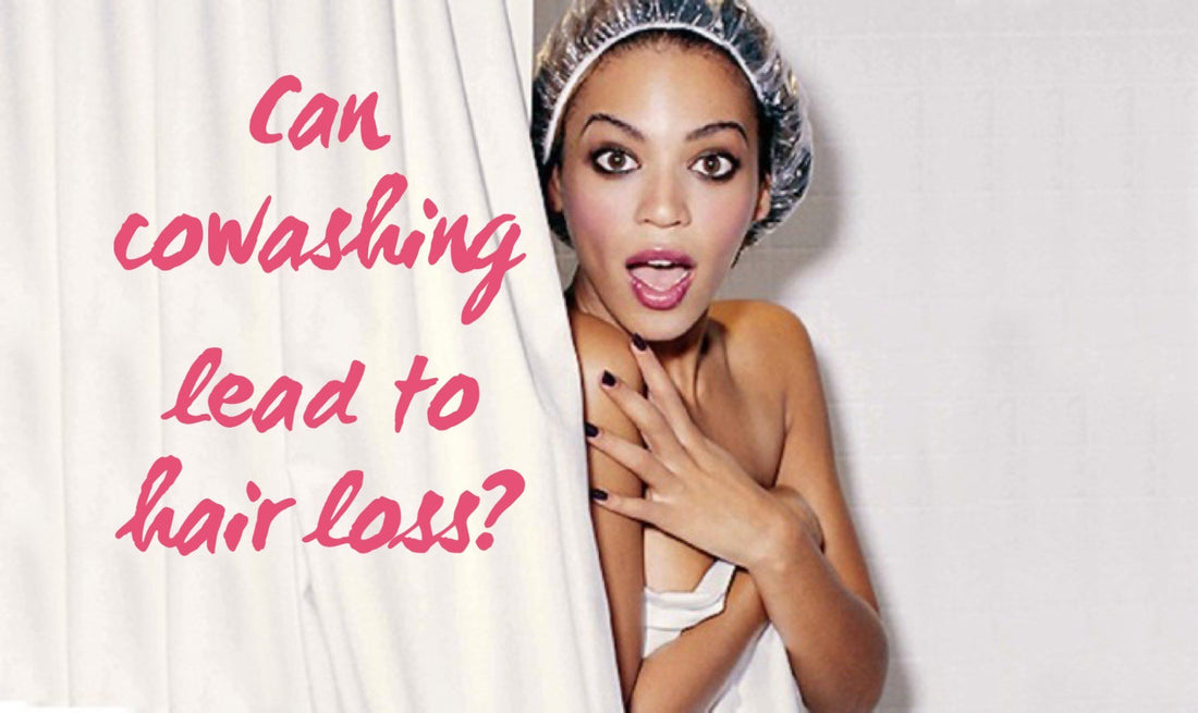 How co-washing can cause hair loss