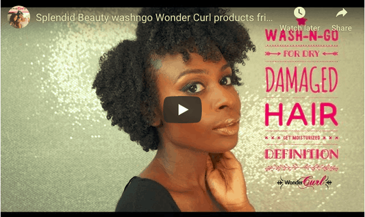 Wash-n-Go on Dry, Damaged Natural Hair