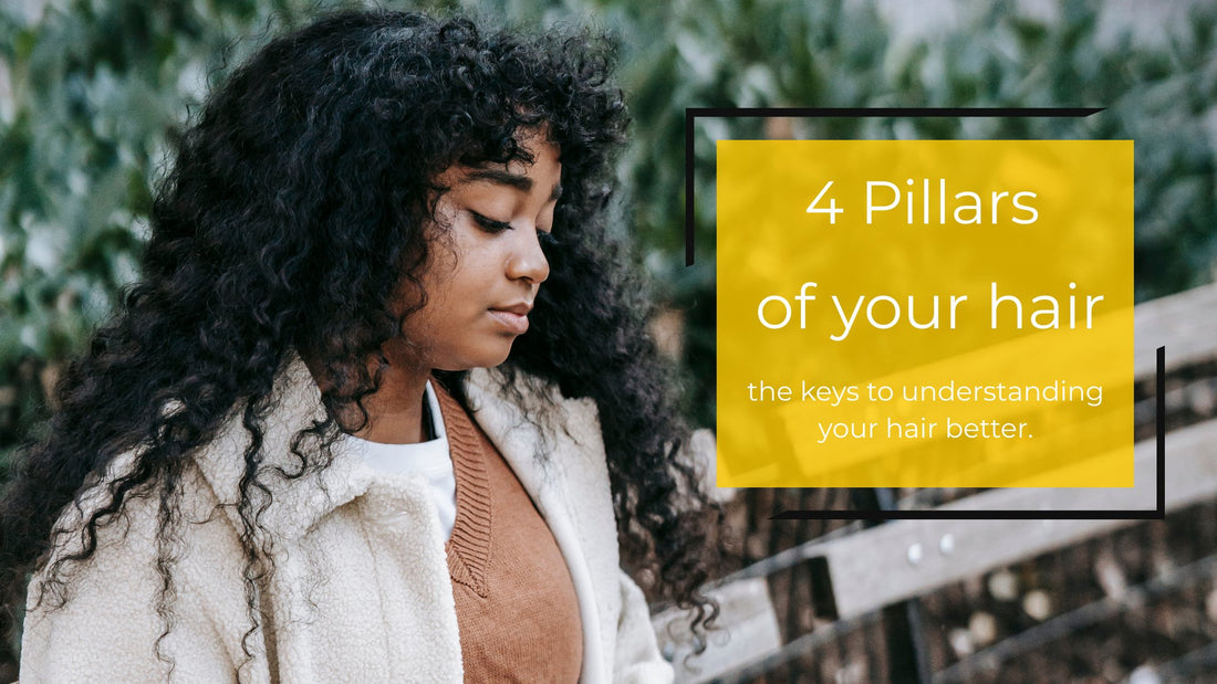 4 Pillars of Hair - Key to understanding your hair