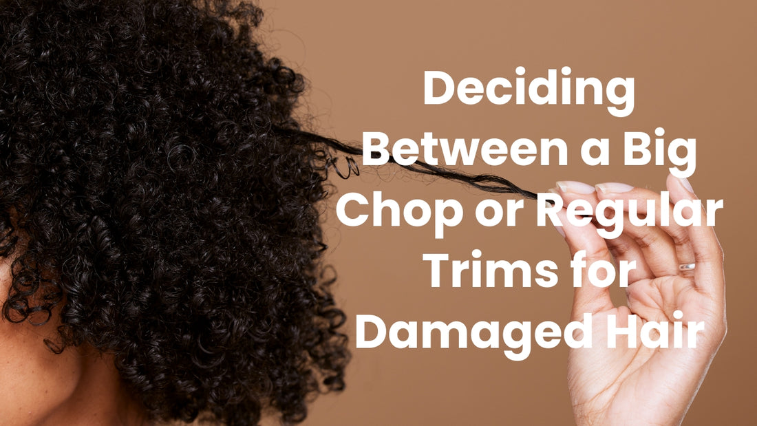 Deciding Between a Big Chop or Regular Trims for Damaged Hair