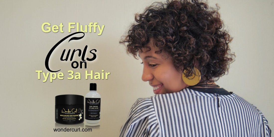 Styling type 3a curls; the best techniques and products.