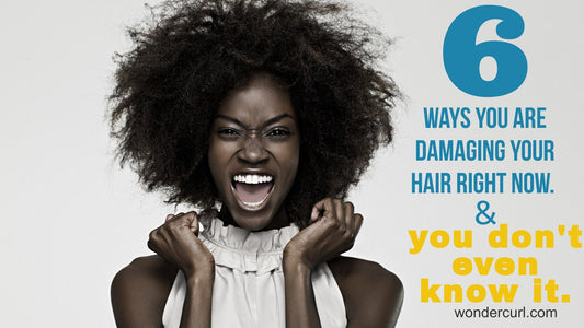 6 Ways You Are Damaging Curly Hair and You Don’t Even Know It.