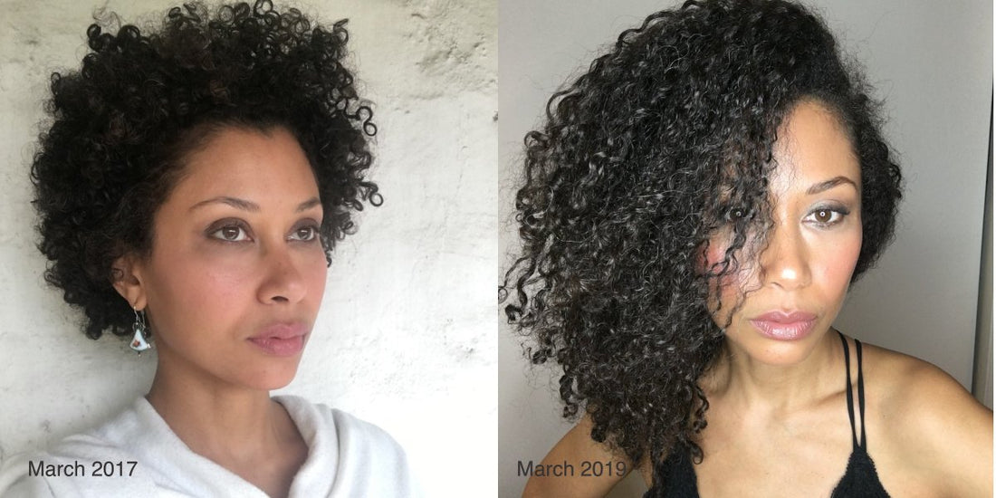 How I grew my natural hair so fast on a plant-based diet.
