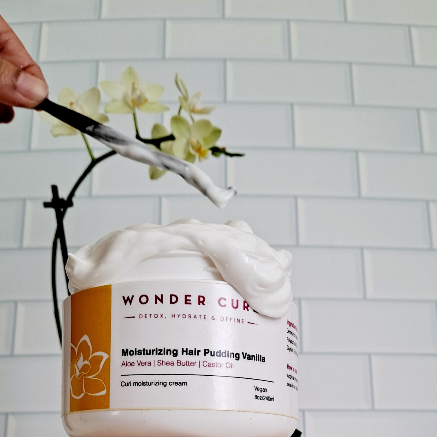 Moisturizing Hair Pudding (Vanilla Scent)