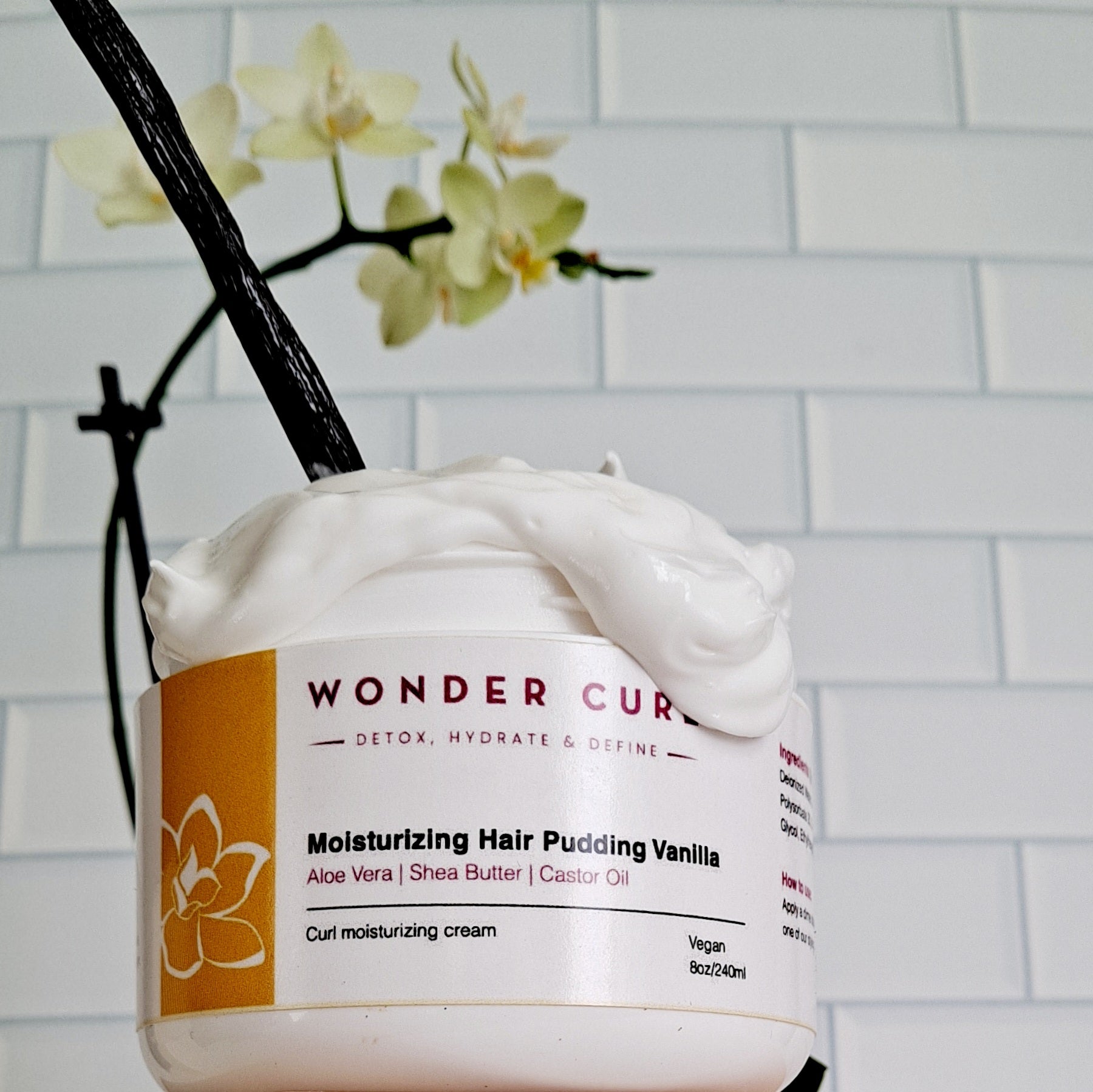 Moisturizing Hair Pudding (Vanilla Scent)
