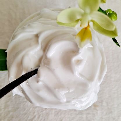 Vanilla Scent Moisturizing Hair Pudding with Shea Butter, Aloe Vera and Castor Oil