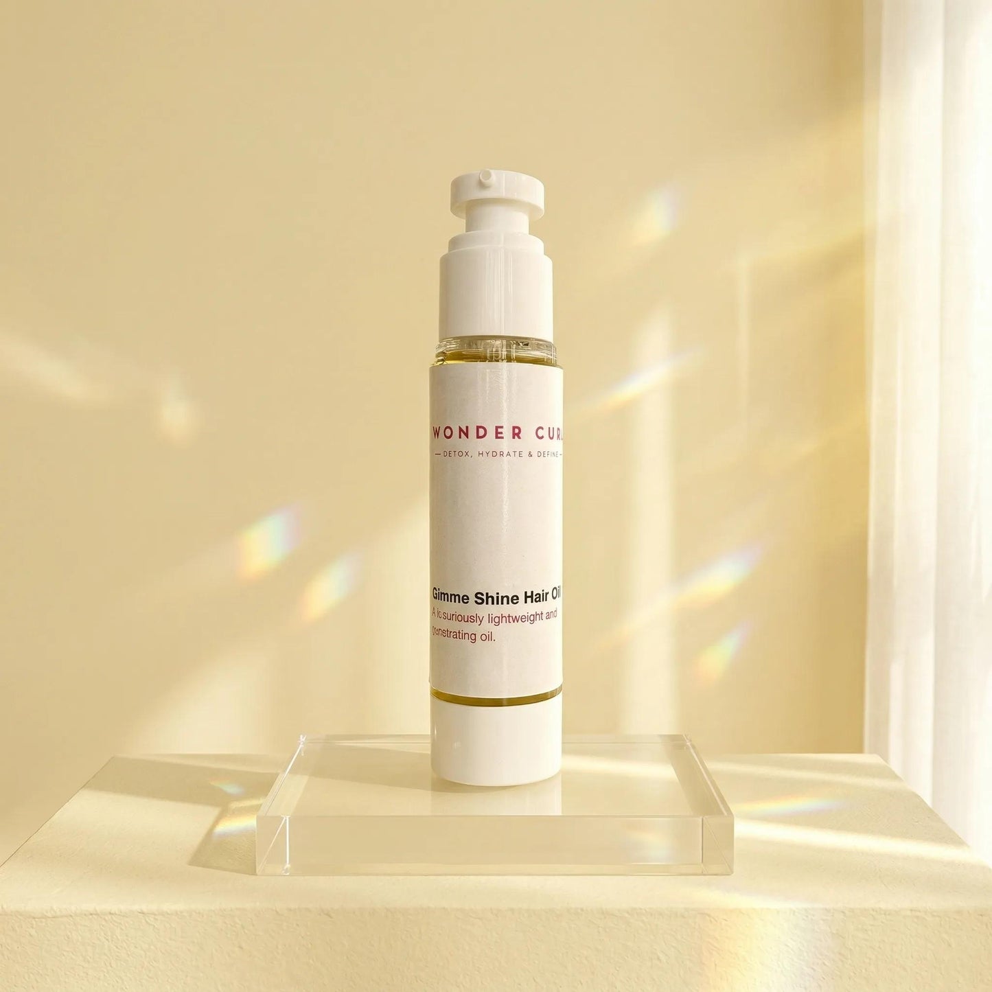 Gimme Shine Hair Oil That Protects from Breakage with Grapeseed Oil Argan Oil and Squalane