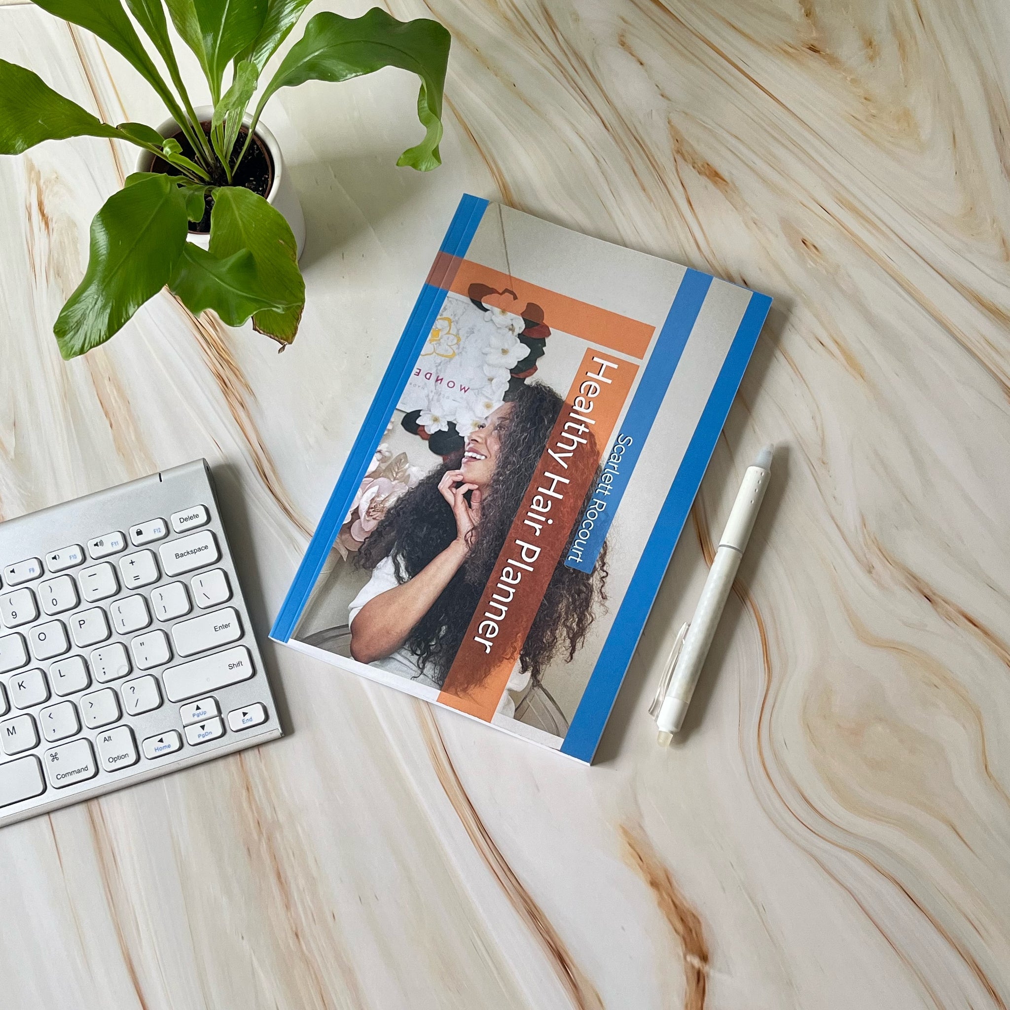 Healthy Hair Planner hard copy