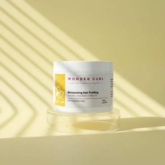 Moisturizing Hair Pudding with Shea Butter  Aloe Vera and Castor Oil